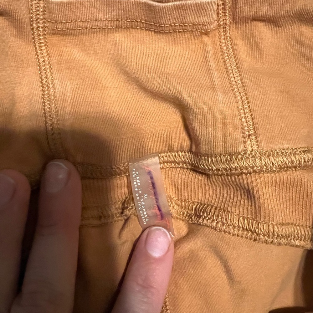 FP Movement by Free People Tan Orange joggers - Picture 3 of 9